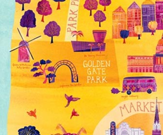 golden gate park map