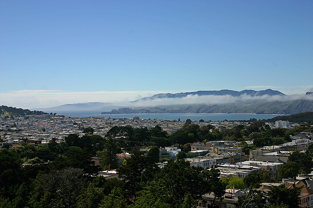 San Francisco from the De Young Museum tower